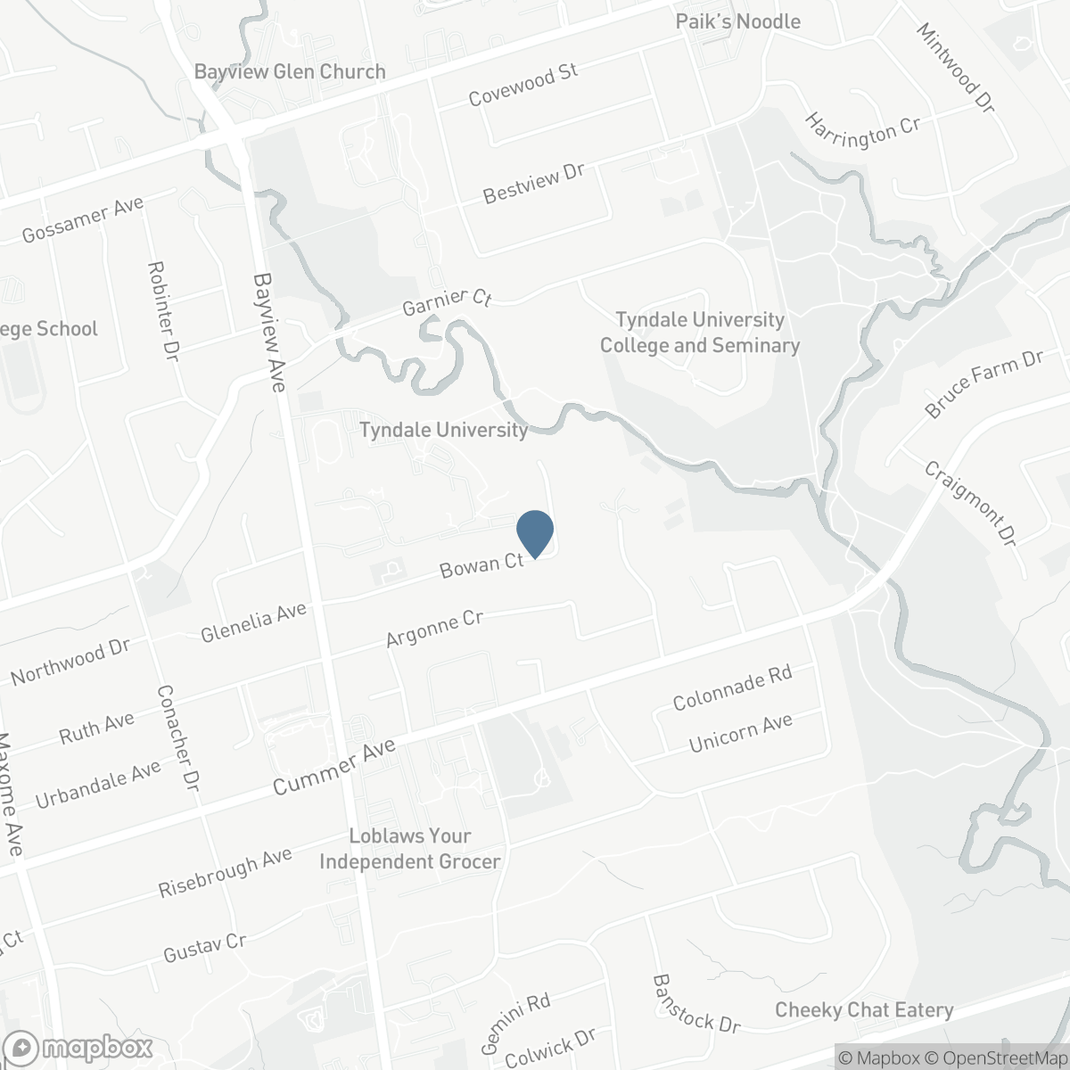 58 BOWAN COURT, Toronto, Ontario M2K 3A7
